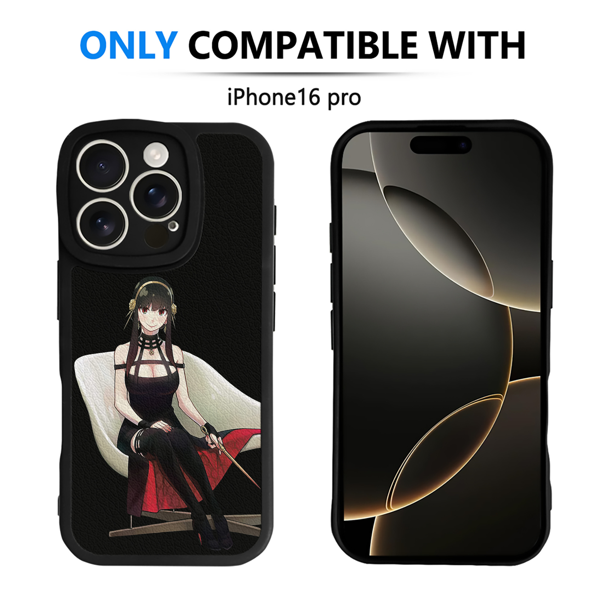 （画像用） SPY×FAMILY间谍家家酒 【iPhone 16シリーズ対応】シリコンスマホケース（レザー調） 材質：シリコン